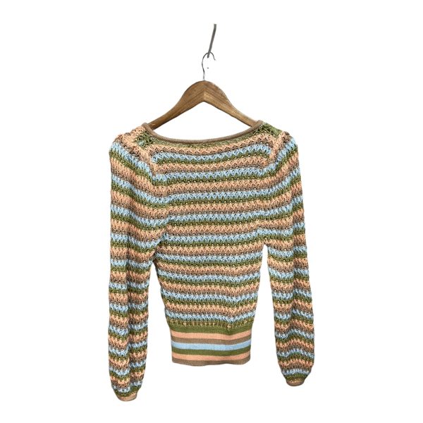 Sweater By Clothes Mentor In Striped Pattern, Size: S Discount