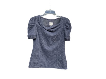 Sweater Short Sleeve By Postmark In Blue, Size: Xs Online Sale