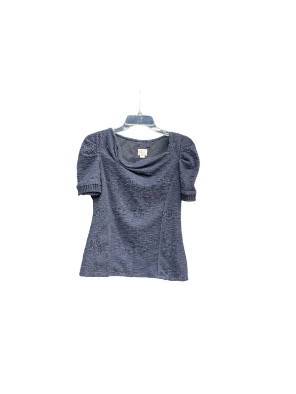 Sweater Short Sleeve By Postmark In Blue, Size: Xs Online Sale