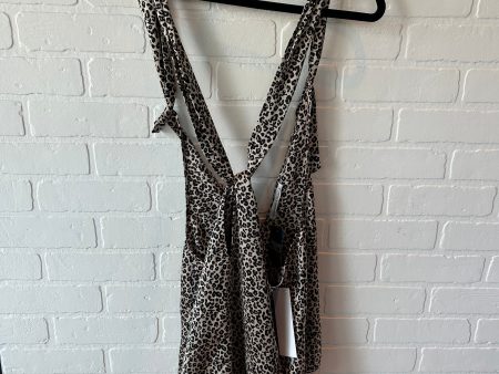 Bodysuit By Abercrombie And Fitch In Animal Print, Size: L Online Sale