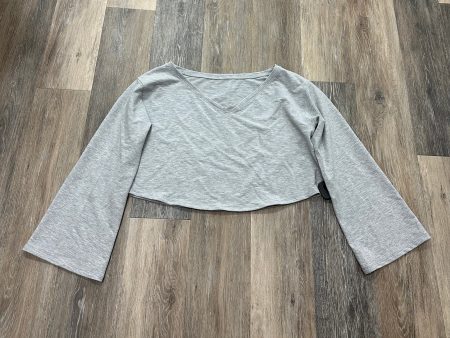 Athletic Top Long Sleeve Collar By Lululemon  Size: 4 Sale