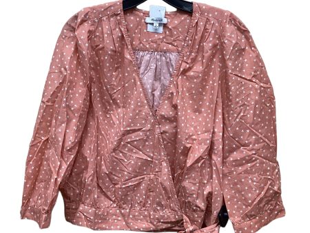 Top Long Sleeve By Madewell In Pink, Size: M Online Hot Sale