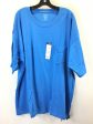 Top Short Sleeve Basic By Clothes Mentor In Blue, Size: 2x Sale