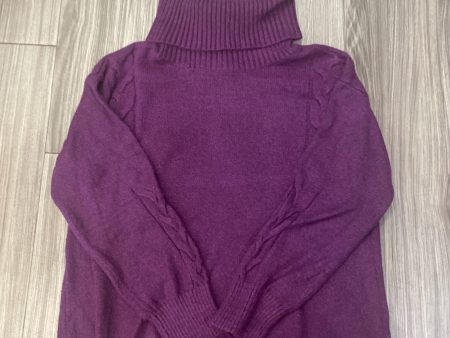 Sweater By St Johns Bay In Purple, Size: L For Sale