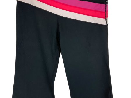 Athletic Capris By Lululemon In Black, Size: 8 Online now