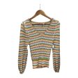 Sweater By Clothes Mentor In Striped Pattern, Size: S Discount