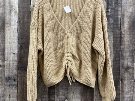 Sweater By Shein In Tan, Size: S Supply