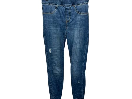 Pants Leggings By Spanx In Blue Denim, Size: S For Discount