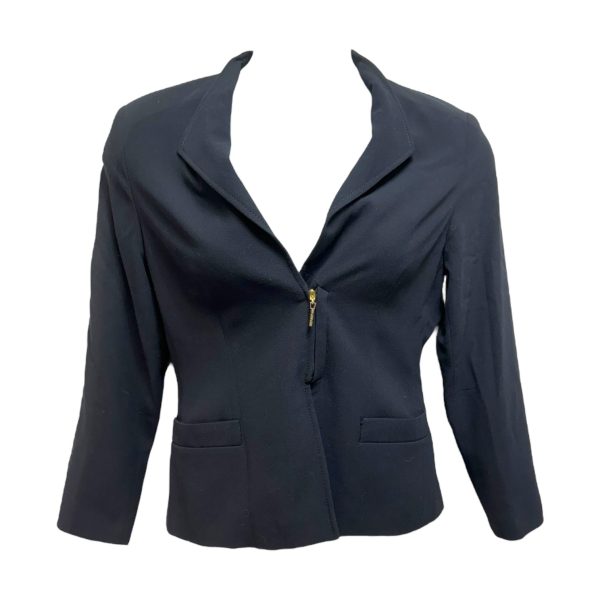 Blazer Designer By Escada In Navy, Size: 40 Online Sale