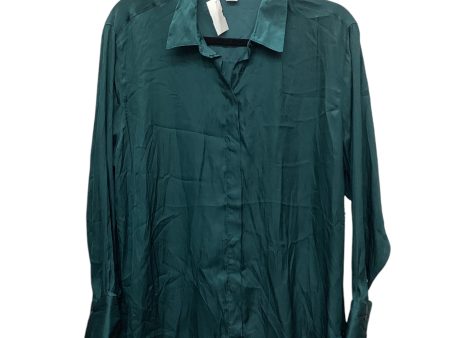 Top Long Sleeve By Old Navy In Green, Size: L Fashion