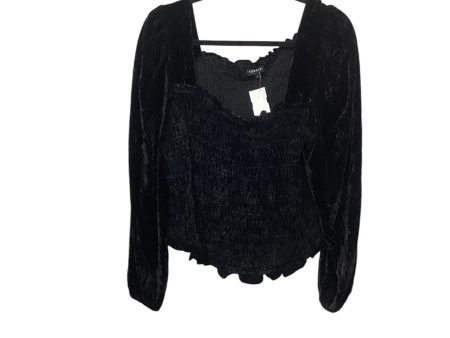 Top Long Sleeve By Torrid In Black, Size: 2x For Sale