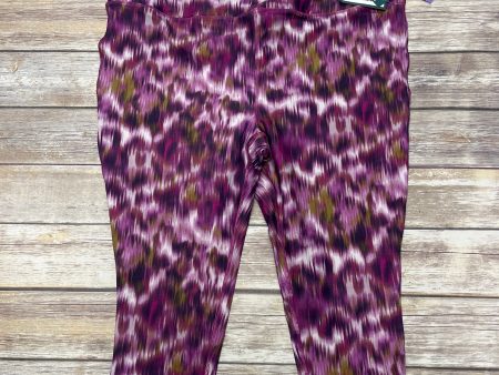 Athletic Capris By Mta Pro In Multi-colored, Size: 3x For Discount