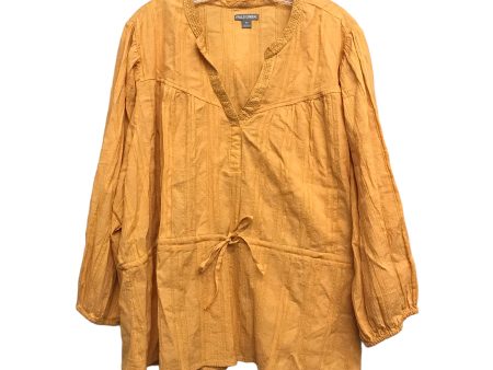 GOLD TOP LS by FALLS CREEK Size:3X For Cheap