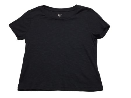 Top Short Sleeve Basic By Gap In Black, Size: M Online now