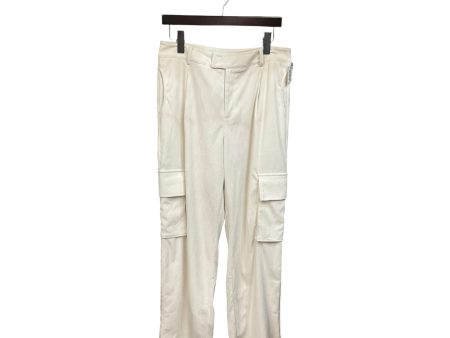 Pants Cargo & Utility By Clothes Mentor In Cream, Size: L For Sale