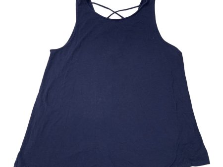 Top Sleeveless Designer By Lilly Pulitzer In Navy, Size: M For Sale