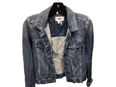 Jacket Denim By Paige In Blue Denim, Size: Xs on Sale