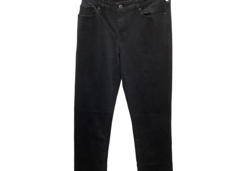 Jeans Straight By Levis In Black, Size: 14 Online