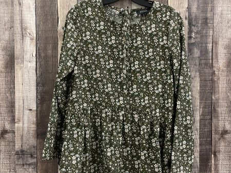 Top Long Sleeve By Roolee In Green, Size: S Supply