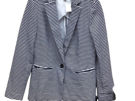 Blazer By Ann Taylor In Striped Pattern, Size: 6 Cheap