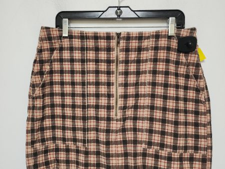 Skirt Mini & Short By Wild Fable In Plaid Pattern, Size: 14 Hot on Sale