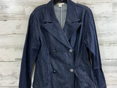 Jacket Denim By Coldwater Creek In Blue Denim, Size: M Fashion