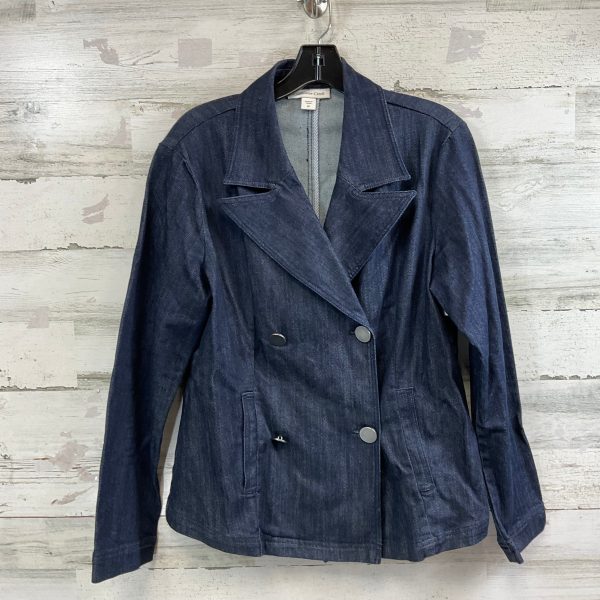 Jacket Denim By Coldwater Creek In Blue Denim, Size: M Fashion