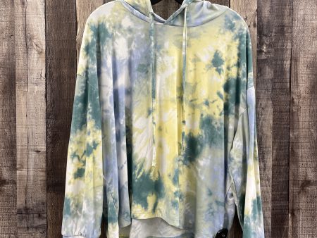 Top Long Sleeve By Derek Heart In Tie Dye Print, Size: 2x Online now