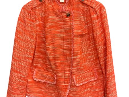 Blazer By Chicos In Orange, Size: 1 Fashion