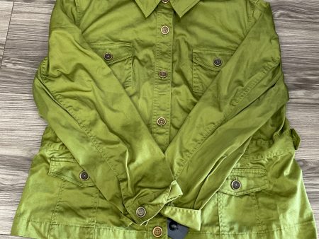 Jacket Shirt By Jones New York In Green, Size: 2x Cheap