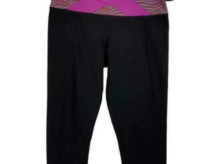 Athletic Capris By Lululemon In Black, Size: 4 Online Hot Sale