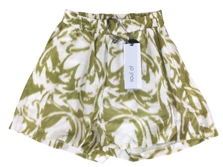 Shorts By Cmb In Green & White, Size: Xs on Sale