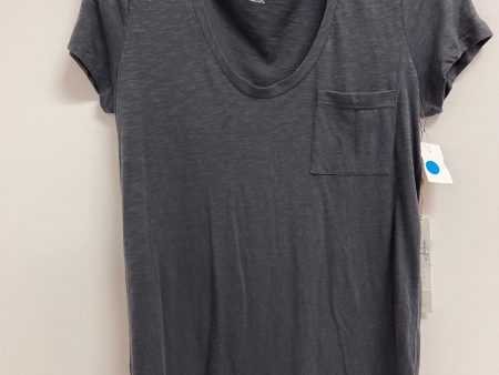 Top Short Sleeve Basic By Caslon In Grey, Size: S Hot on Sale