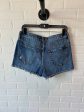 Shorts By 7 For All Mankind In Blue Denim, Size: 6 Online Sale