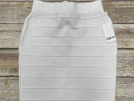 Skirt Mini & Short By Bar Iii In White, Size: Xs Supply