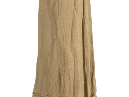 Skirt Maxi By Harolds In Tan, Size: M For Sale