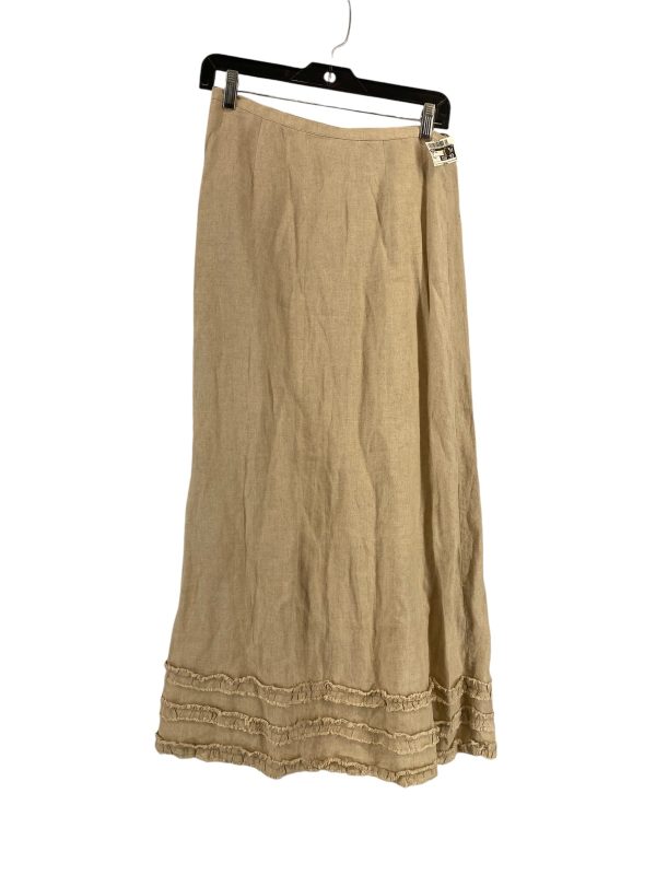 Skirt Maxi By Harolds In Tan, Size: M For Sale