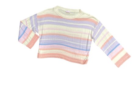 Sweater By Pink Lily In Striped Pattern, Size: Xl on Sale