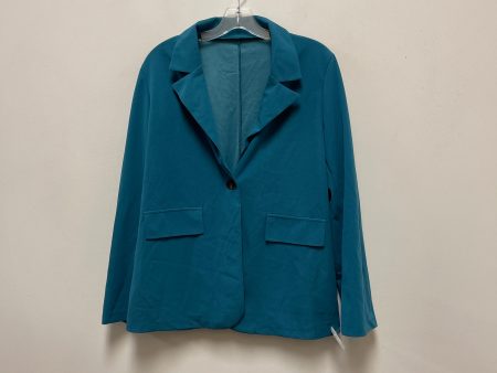 Blazer By Clothes Mentor In Teal, Size: Xl Discount