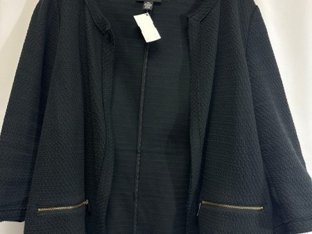 Blazer By Alfani In Black, Size: 1x Cheap