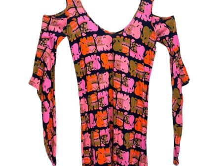 Elephant Tunic Long Sleeve By Joyce In Animal Print, Size: S Online