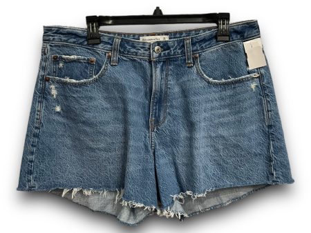 Shorts By Abercrombie And Fitch In Blue Denim, Size: 12 Cheap