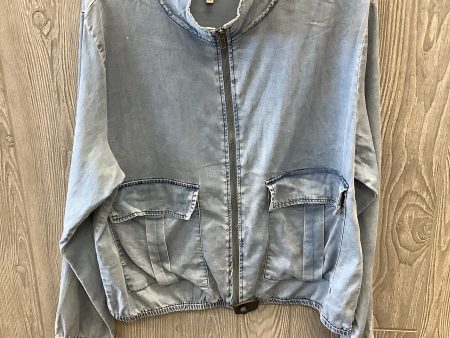 Jacket Denim By Royalty In Blue Denim, Size: Xl Hot on Sale