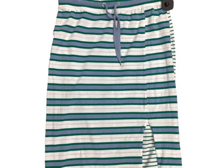 Skirt Designer By Maeve In Striped Pattern, Size: M Supply