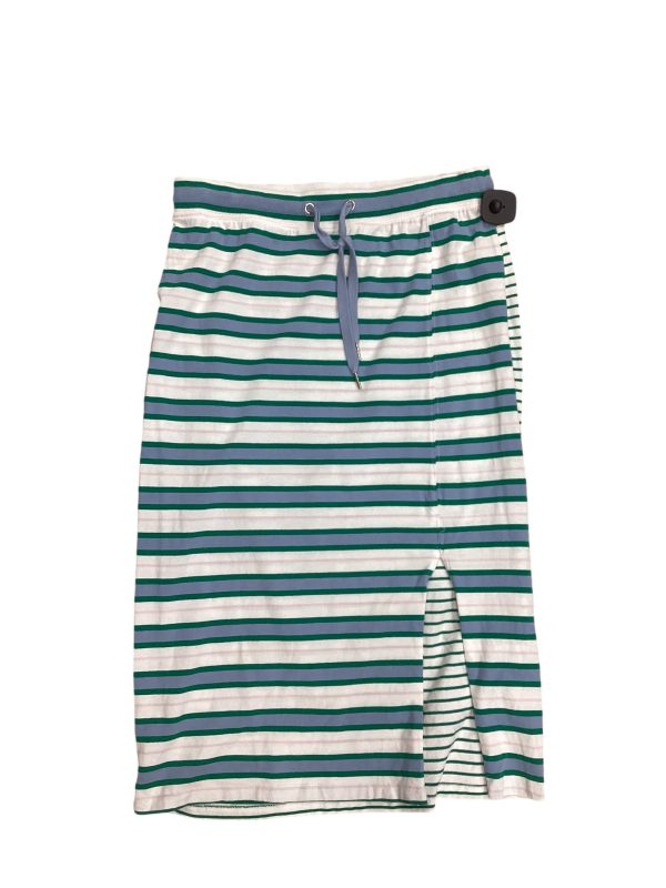 Skirt Designer By Maeve In Striped Pattern, Size: M Supply