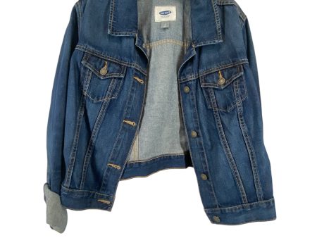 Jacket Denim By Old Navy In Blue Denim, Size: L Online