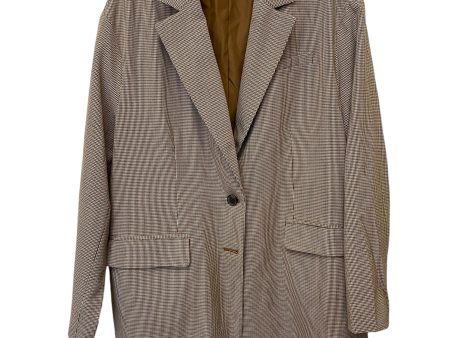 Blazer By A New Day In Brown, Size: Xxl Online Sale