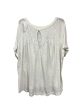 Ivory Top Short Sleeve American Eagle, Size M Hot on Sale