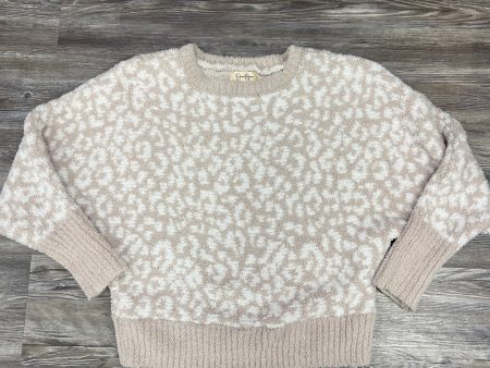 Sweater By Jessica Simpson In Animal Print, Size: L Discount