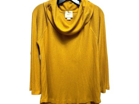 Vanna Cowl Sweater By Maeve In Yellow, Size: S Hot on Sale